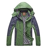 Diamond Candy men Sportswear Hooded Softshell Outdoor Raincoat Waterproof Jacket