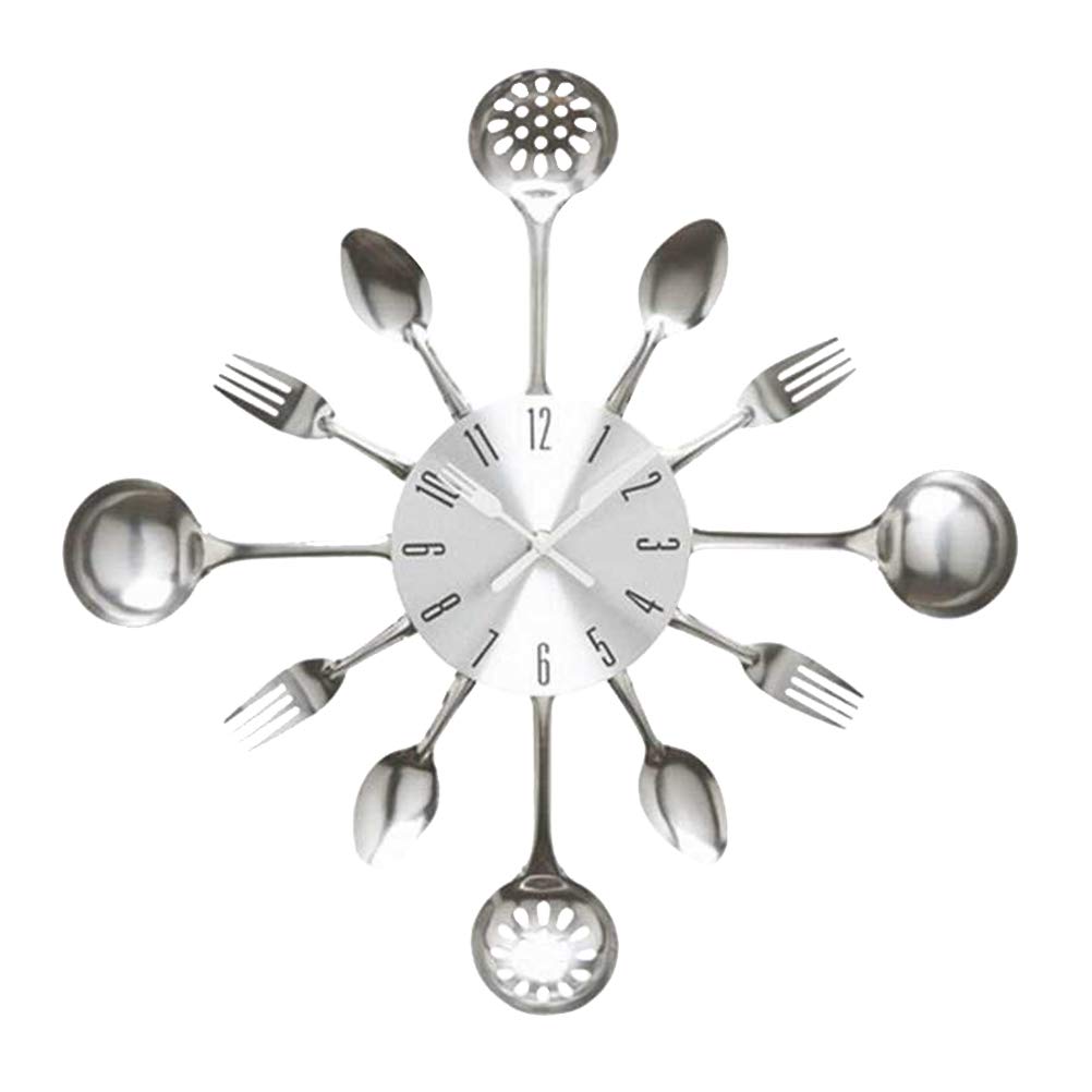 Best Fork And Knife Kitchen Clock