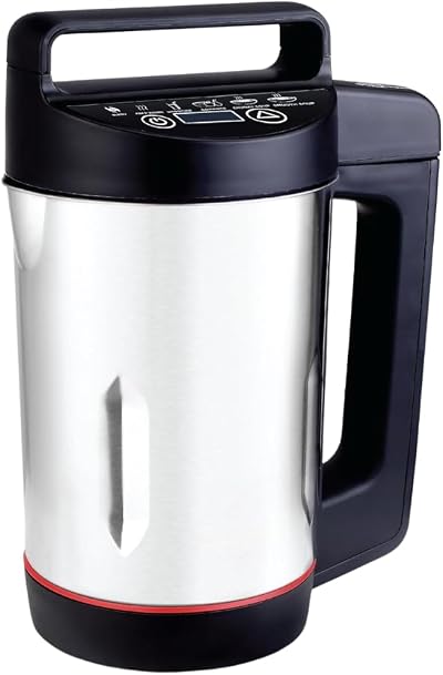 Elex Soup Maker 1000W 1.6L Smooth & Chunky Soup Stainless Steel