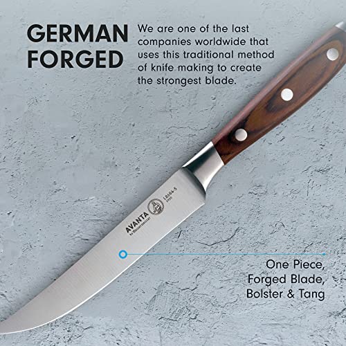 Messermeister Avanta 5” Fine Edge Steak Knife Set German X50
