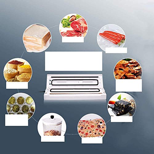 LKNJLL Vakuumierer, Automatische Lebensmittel Sealer Maschine Lebensmittel Vakuum-Luftdichtsystem for… – Bild 6
