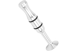 Crovakeu Professional 1-Pack Trumpet Mouthpiece Trainer, Durable Brass Embouchure Lip Strength Practice Tool for Beginners an
