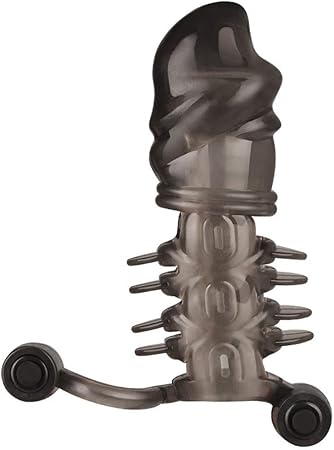 Amazon 陰茎袖 ペニスサック コックシース 振動ローター付き陰茎スリーブ 内部の柔らかいとげ 超柔らかい コックリング ペニスリング 夫婦 恋人 グッズ Sm 防水 大人のおもちゃ Orirya ドラッグストア