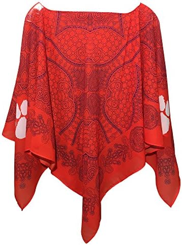 Clemson Tigers Scarf Poncho Size S/M