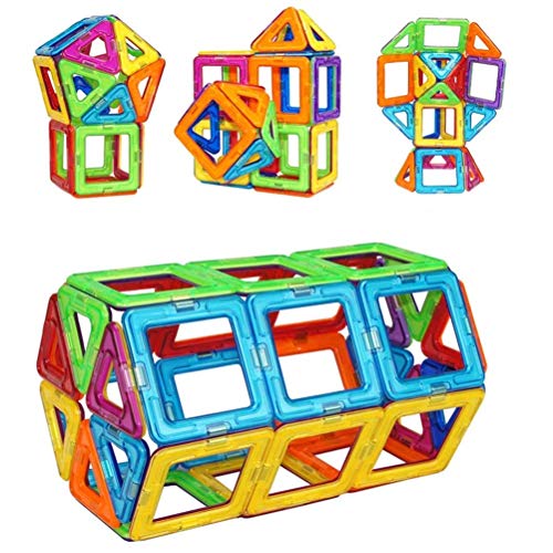 New 24pcs Mini Magnetic Designer Construction Set Model & Building Toy Plastic Magnetic Blocks Educational Toys for Kids Gift
