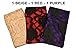 Braza Secret Stash - 3 Pieces - 1 of Beige, Red & Purple