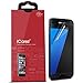 iCarez Anti Glare Screen Protector for Galaxy S7 (Case Friendly) 3-Pack - Retail Packaging