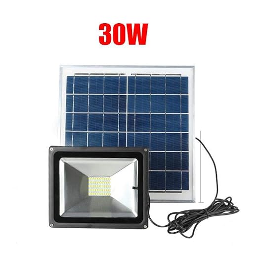 H-XH Solar Foco Proyector LED,Resistente Al Agua Super Brillante ...