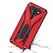 Ownest Compatible Samsung Galaxy J3 Emerge/J3 Eclipse/J3 Mission/J3 Prime/Express Prime 2/Sol 2 Case, Dual Layer 2 in 1 with Protection and Kickstand Case for Galaxy J3 2017，Not fit J3 2018-Red