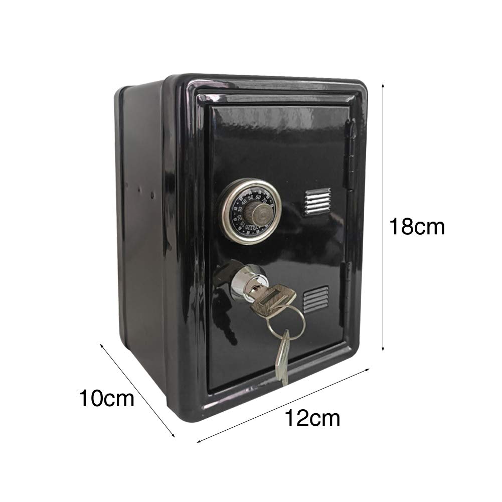 Caja de Seguridad Caja de Dinero para niños Regalo de cumpleaños Tamaño