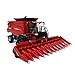 1:32 Prestige Case IH 9240 Combine with 2 Heads