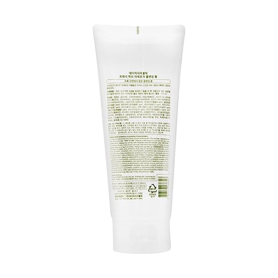 nature republic fresh herb acerola cleansing foam