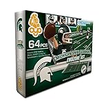 Michigan State Spartans Endzone Set for Building Blocks