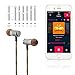 VersionTech Wired in-Ear Headphones Earphones Headset Earbuds with Microphone for iPhone 6S Plus iPad Mini Android Phones Windows Phones MP3 MP4 and Tablets(Gray)
