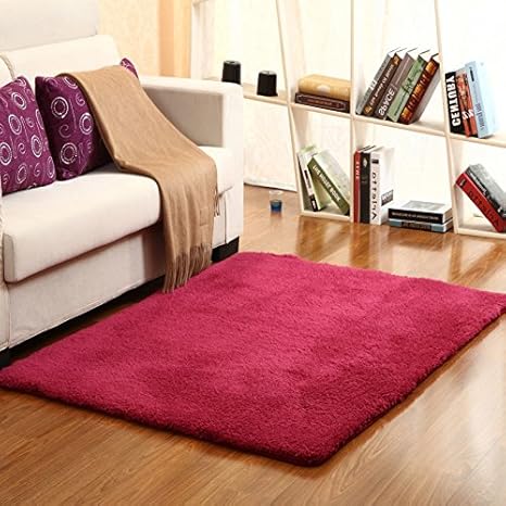 Grenss 1 Piece Berber Fleece Carpet For Living Room Solid