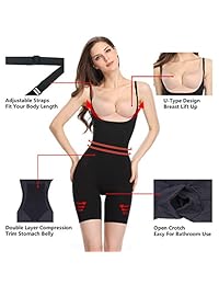 Shapewear - Body sin costuras para mujer con control de barriga
