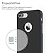 iPhone 7 Plus (5.5 inch) Case, ROCK MOOST [Royce Series] Dual Layer Shockproof Thin & Slim Case With Kickstand for iPhone 7 Plus (2016) (5.5inch) [Black / Navy Blue]