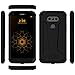 joylink Full-Body Rugged Hybrid Dual Layer Cell Phone Protective Cover for LG G5 2016 Release, Armor Defender Shockproof Dust Impact Resistant Bumper Case, Black
