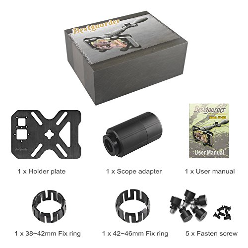 Faittoo Bestguarder Hunting Scope Cam Adapter Rifle Scope Phone Camera