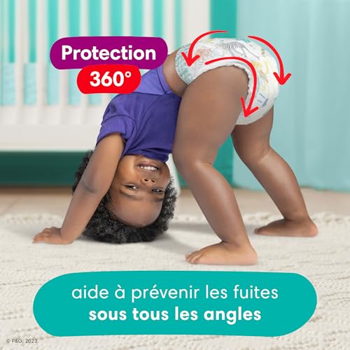 PAMPERS DIAPERS – CRUISERS 360 – SIZE 4, 21 COUNT, BABYPROOF UP TO 100% LEAKPROOF PULL-ON DIAPER (PACKAGING MAY VARY)