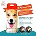 T-PET Dental Care Gel For Dog - Freshen Breath - Reduce Plaque and Tartar - Vets Approved - Toothpaste Dental Care with Toothbrush - 100% Edible Even for Humans - 4.22 o.z./ 120mL