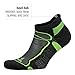 Balega Ultralight Lightweight Performance No Show Athletic Running Socks for Men and Women (1 Pair), Grey/White, Large