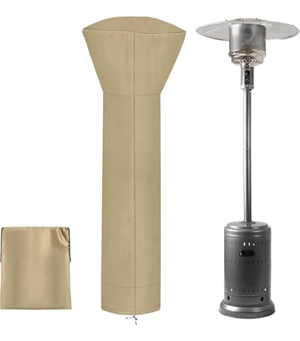 Electric Patio Heater Cover With Zipper Full Covered Heater