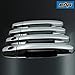 EAG Tailgate Handle Cover Triple Chrome Plated ABS without Camera Hole Fit for 07-13 Toyota Tundra