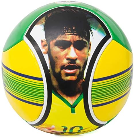 Syecomb Brazil Soccer Ball Size 5 Featuring Neymar (Size 5)