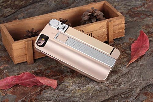 Bluetooth selfie stick case for iPhone 6s/6s plus/7/7 plus (Gold - iphone 7)