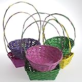 Deluxe Bamboo Easter Baskets