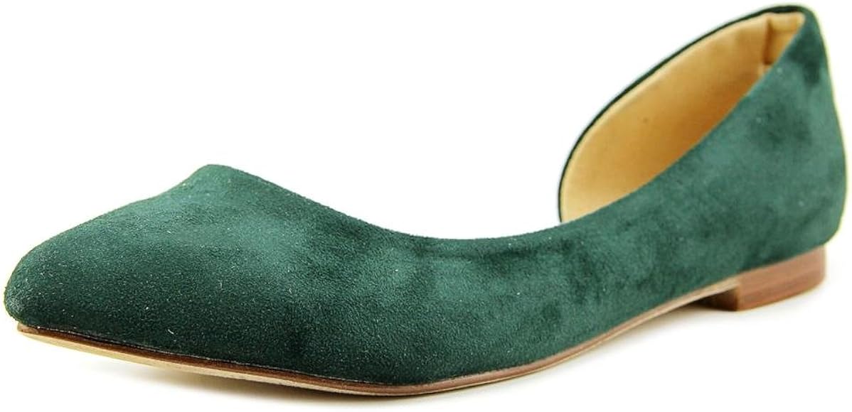 green flat shoes uk