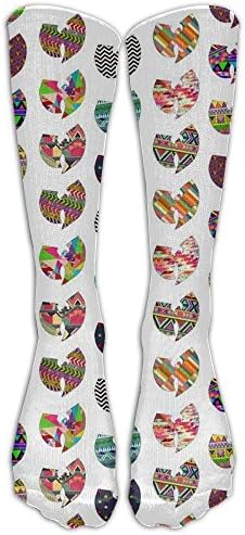 Wutang Crew Socks Causal Socks Compression Socks High Socks Crazy Socks For Running,Athletic,Edema,Travel,Nursing.