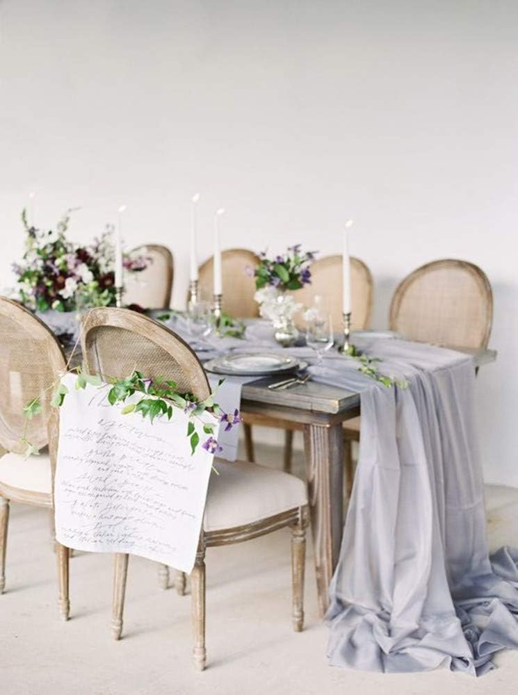 Best table runner gray 120′