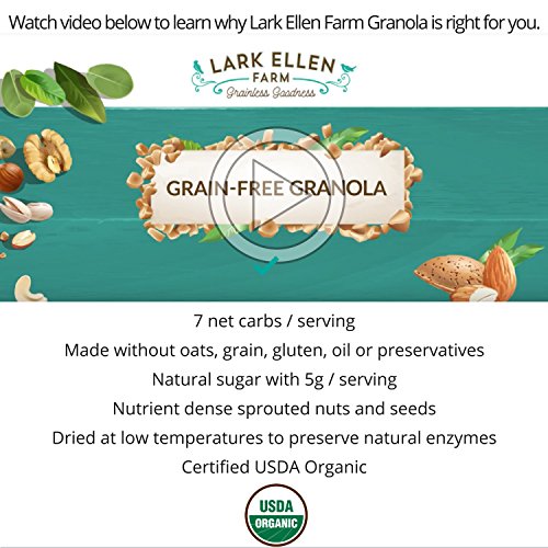 image for Lark Ellen Farm Grain Free Paleo Organic Granola Bites Certified Organ