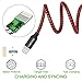 YUNSONG Phone Charger 3PACK (6FT) Nylon Braided Charging Cable Cord USB Cable Charger Compatible with Phone XS MAX XR X 8 7 6s 6 Plus SE 5S 5C 5