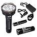Fenix RC40 2016 Rechargeable LED Flashlight 6000 Lumens with 7800mAh rechargeable battery, Home/Car charger and 30 Lumen AAA Keychain Light
