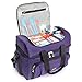 MOJECTO Large Cooler Bag. Two Insulated Compartment, Heavy Duty Fabric, Thick Insulation, 2 Heat Sealed Soft Peva Liner, Many Pockets, Strong Double Zipper, Padded Straps. for Men Women