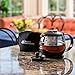 Modern Innovations Glass Teapot With Infuser and Cozy, 40oz - Modern Teapot with Infuser and Washable Cozy - An Excellent Heat Resistant Glass Teapot Perfect Serving Loose Leaf Tea