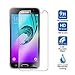 KATIN Galaxy J3 2016 Screen Protector - [2-Pack] For Samsung Galaxy J3 2016 Version / J3 V Tempered Glass [Not For J3 Prime] 9H Hardness with Lifetime Replacement