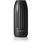 AromaTech Ambience Scent Diffuser for Essential Oil Blends &amp; Fragrances &ndash; Waterless Scent Machine w/Bluetooth for Home, Bathroom Boutiques, Hotel, Spa &ndash; Charcoal Mini