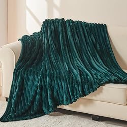 NEWCOSPLAY Super Soft Twin Blanket Dark Teal