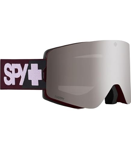 Amazon.com : Spy Marauder Elite Snow Goggles Matte White with 2