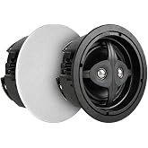 Sonance MAG6R Surround 6-1/2" 2-Way In-Ceiling Speaker (Pair) (Renewed)