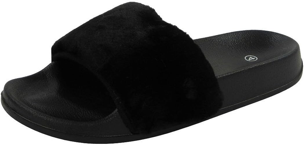 ladies slider slippers