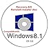 Windows 8.1 64-bit New Full Re Install Operating System Boot Disc - Repair Restore Recover DVD