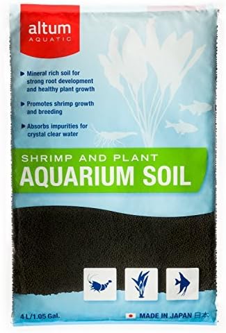 Altum Aquatic Shrimp and Plant Aquarium Soil, 8.8-Pound, Black by Altum Aquatic