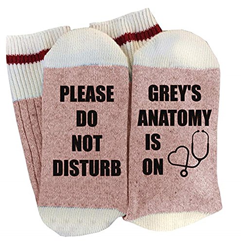 Women's Greys Anatomy You Are My Person Socks Lovers Funny Ribbed You're My Person Novelty Socks