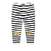 Baby Toddler Girl Long Sleeve Balck Top+Stripe Pants+Gold Headband 3Pcs Set (18-24 Month, Black)