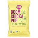 Angie's BOOMCHICKAPOP Sea Salt Popcorn, 4.8 Ounce Bag